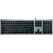 Клавиатура Оклик 890S серый/черный (1784239)