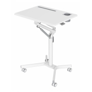 Стол для ноутбука Cactus VM-FDS101B белый 70x52x107см (CS-FDS101WWT)