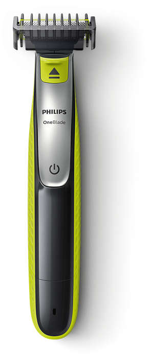 Триммер Philips OneBlade QP2530/20 черный/салатовый  