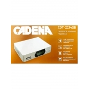 Ресивер DVB-T2 Cadena CDT-2214SB, белый