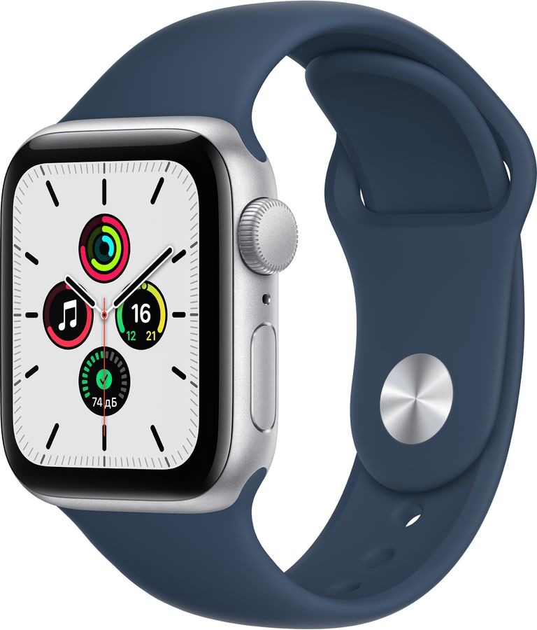 Смарт-часы Apple Watch Series SE A2351 40мм OLED LTPO, серебристый 