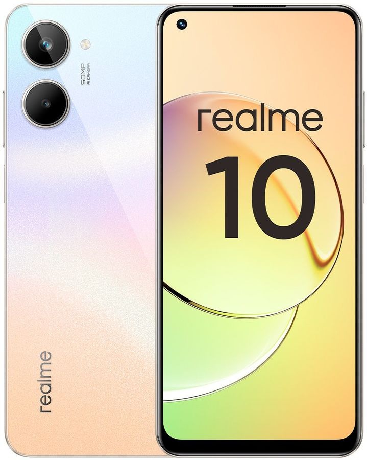 Смартфон Realme RMX3630 10 128Gb 8Gb, белый 