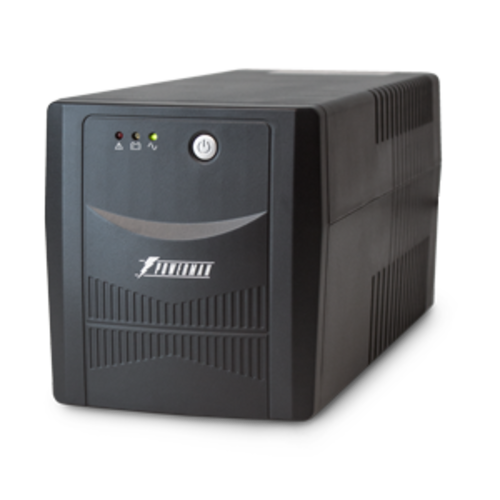 ИБП POWERMAN Back Pro 1050 PLUS, линейно-интерактивный, 1050ВА, 600Вт, 4 евророзетки с резервным питанием, USB, батарея 12В 7Ач 2 шт., 353мм х 149 мм х162мм, 10.3 кг. 