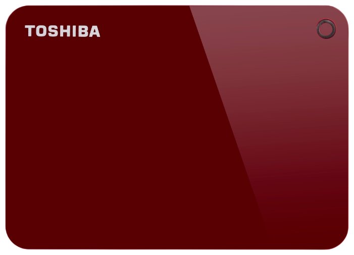 Внешний HDD Toshiba Canvio Advance 1 ТБ (HDTCA10ER3AA) красный