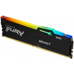 Оперативная память Kingston FURY Beast RGB DDR5 32Gb 5600MHz (KF556C40BBA-32)