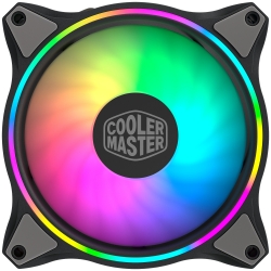 Cooler Master MasterFan MF140 Halo Addressable Gen 2 RGB lighting Fan (4-Pin PWM, 3-Pin ARGB connector), 140mm