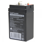 Аккумулятор свинцово-кислотный GoPower LA-430 4V 3Ah (00-00018350)