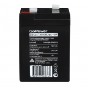 Аккумулятор свинцово-кислотный GoPower LA-645 6V 4.5Ah (00-00016679)