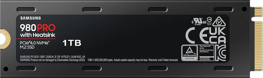 Накопитель SSD Samsung 1TB M.2 980 PRO (MZ-V8P1T0CW)