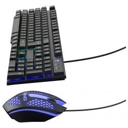 Клавиатура + мышь Оклик GMNG 400GMK черный (1546779)