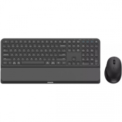 Клавиатура + мышь Philips чёрный (SPT6607B/87)