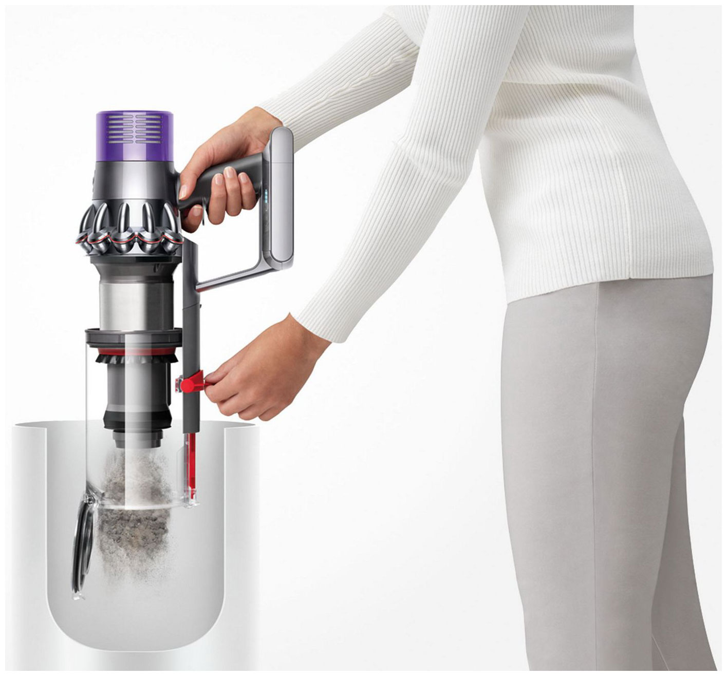 Пылесос Dyson V10 Absolute Extra, фуксия 