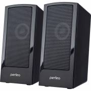 Perfeo колонки "CALIBR", 2.0, мощность 2х3 Вт, чёрный, USB аксессуары для ПК и гаджеты для дома  PF_A446