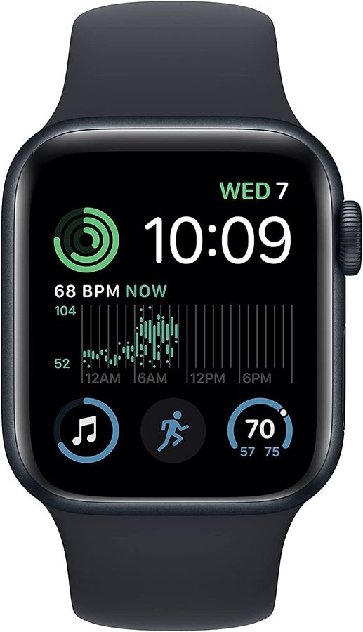 Смарт-часы Apple Watch SE 2022 A2722 40мм OLED LTPO, темная ночь 