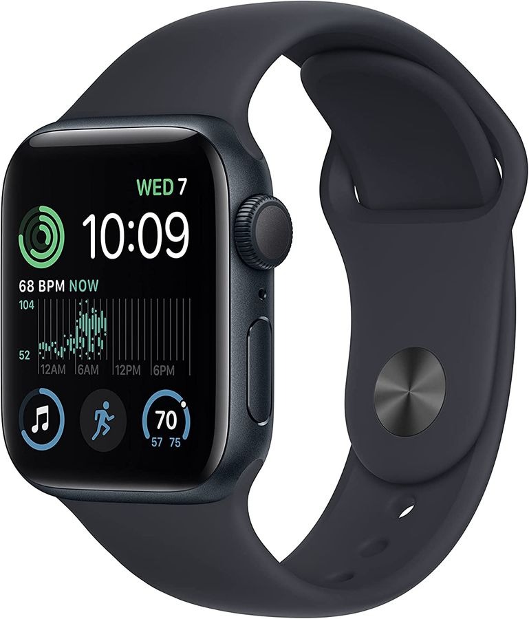 Смарт-часы Apple Watch SE 2022 A2722 40мм OLED LTPO, темная ночь 