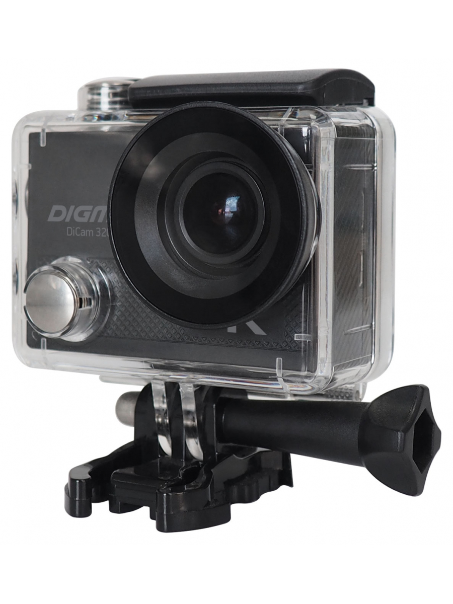 Экшн-камера Digma DiCam 320, черный