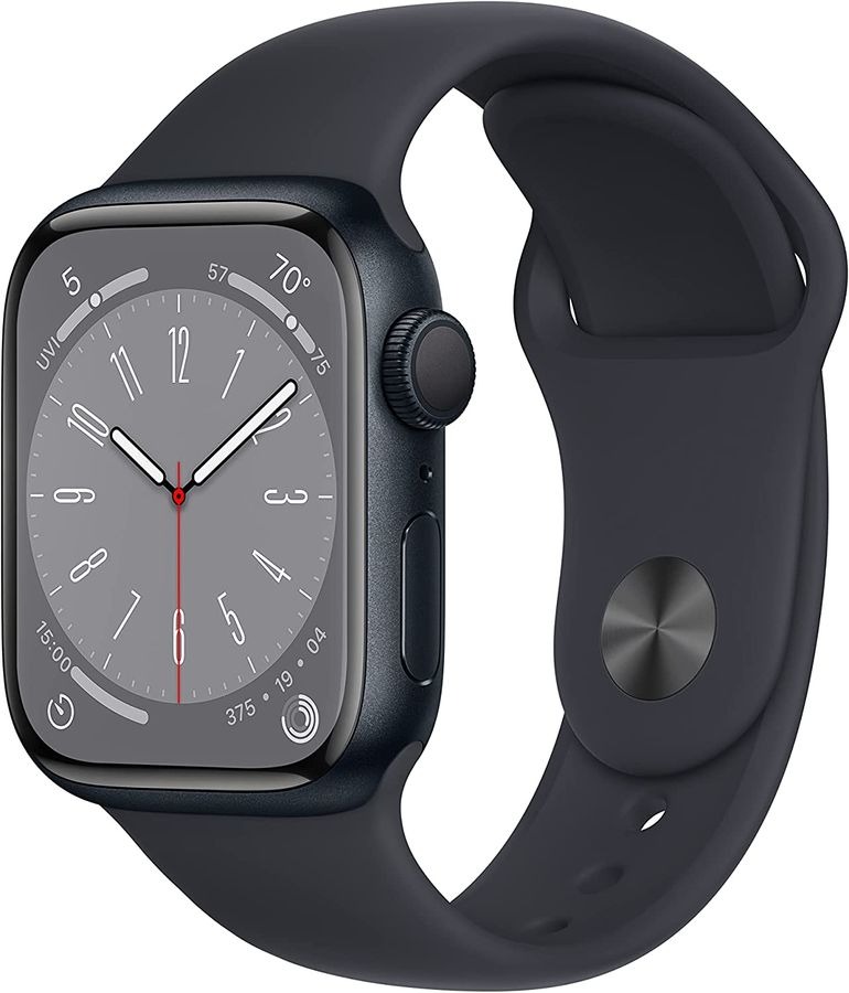 Смарт-часы Apple Watch Series 8 A2770 41мм OLED LTPO, темная ночь 