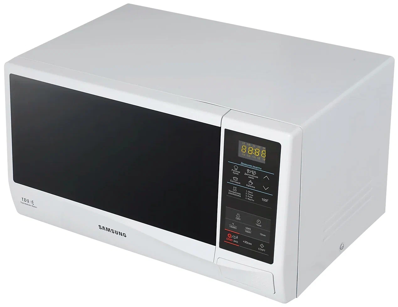 Микроволновая печь Samsung 800Вт белый/черный (GE83KRW-2/BW)