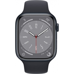 Смарт-часы Apple Watch Series 8 А2771 45мм OLED LTPO, темная ночь 