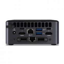 Платформа Intel NUC BNUC11TNHI50L00 Nettop Intel NUC, Intel Cor i5-1135G7 up to 4,20 GHz, DDR4-3200 1.2V SO-DIMMs(up to 64Gb max), Intel Iris Xe Graphics (Dual HDMI 2,0b w/HDMI CEC, Dual DP 1.4a via Type C), power adapter,2x USB 3.2, 2x USB 4 (type C), 1