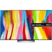 Телевизор OLED LG 55" OLED55C24LA.ARUB темно-серый