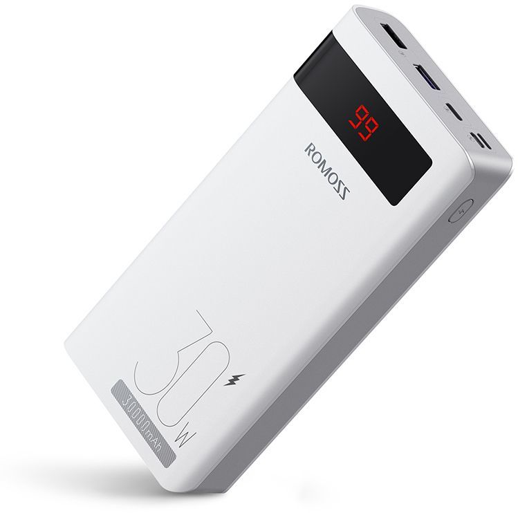 Мобильный аккумулятор Romoss Sense8PS Pro  30000mAh белый (1845939)