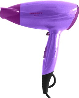 Фен  KRAFT 1600Вт, фиолетовый (KF-HD163)