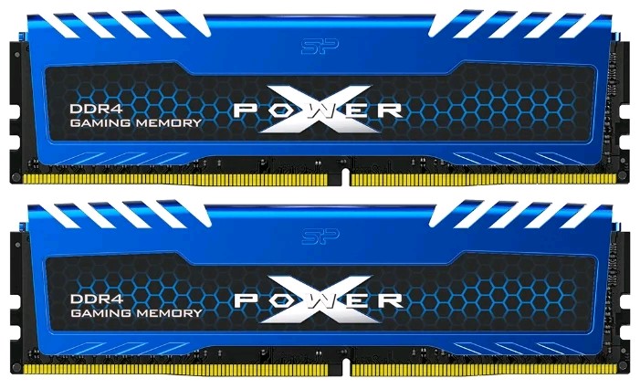 Оперативная память Silicon Power Xpower Turbine DDR4 16GB (2x8GB) 3600MHz (SP016GXLZU360BDA)