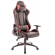 Кресло офисное Everprof Lotus S10 экокожа красный
