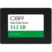 Накопитель SSD CBR 512 GB, 2.5", SATA III (SSD-512GB-2.5-LT22)