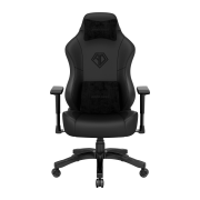Кресло игровое Anda Seat Phantom 3, цвет чёрный, размер L (90кг), материал ПВХ премиум-класса (модель AD18)