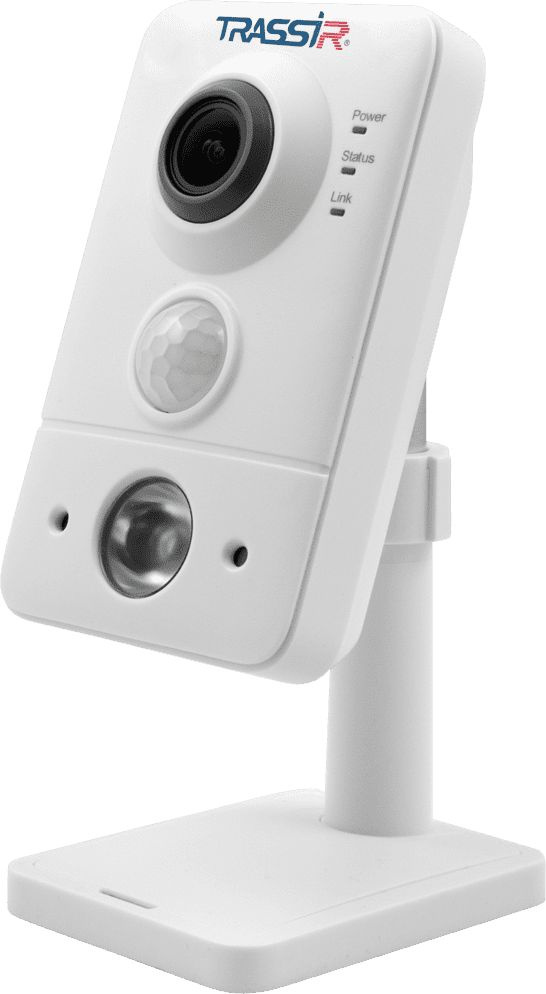 Камера видеонаблюдения IP Trassir TR-D7121IR1 v6, белый