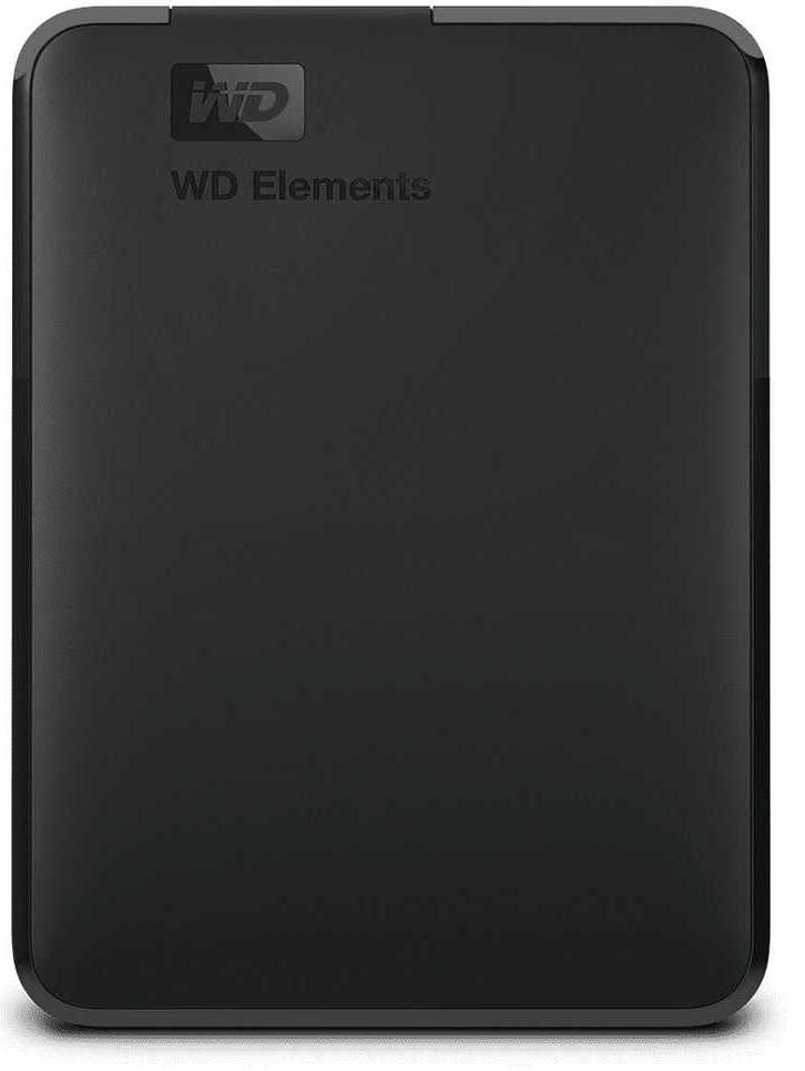 Внешний жесткий диск WD Elements Portable 5Tb, черный (WDBU6Y0050BBK-WESN)