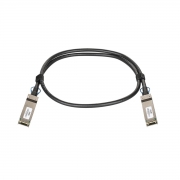 DEM-CB100Q28 Пассивный кабель 100G QSFP28 длиной 1 м с 2 разъемами QSFP28 для прямого подключения коммутаторов DXS-3610