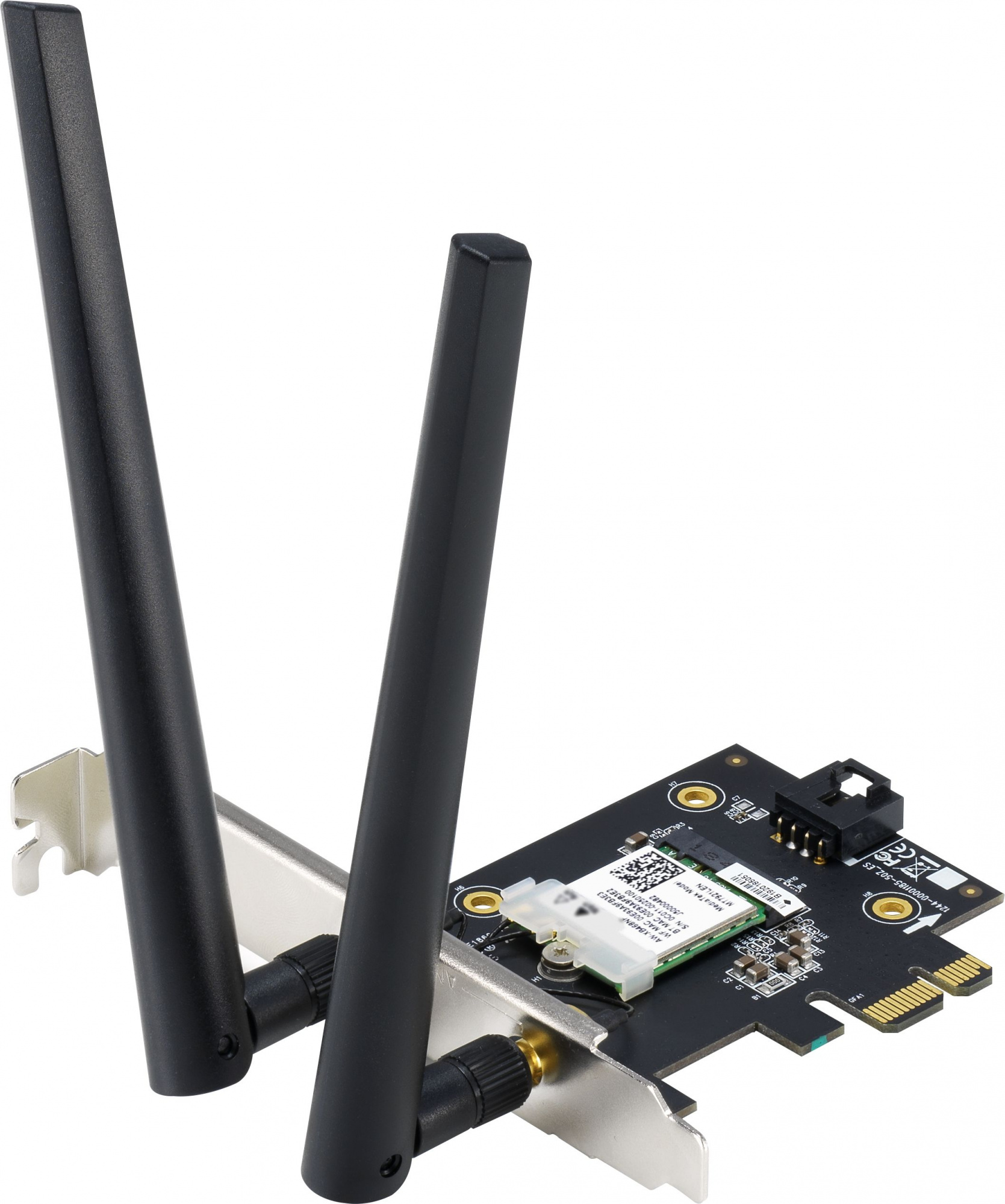 Сетевой адаптер WiFi + Bluetooth Asus PCE-AX1800 AX1800 PCI Express (ант.внеш.съем) 2ант.