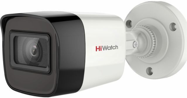 Камера видеонаблюдения аналоговая HIWATCH DS-T200A 3.6 мм, белый