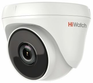 Камера видеонаблюдения аналоговая HIWATCH DS-T233 2.8 мм, белый