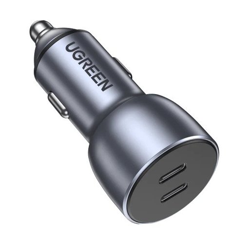 Автомобильное зарядное устройство UGREEN CD213 USB-C PD+USB-C PD 36W Fast Car Charger (70594)