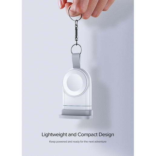 Беспроводное магнитное зарядное устройство UGREEN USB-C Magnatic Charger для Apple Watch, белый CD144 (60709)