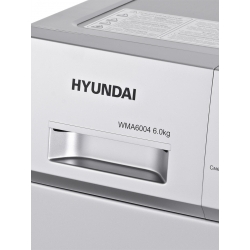 Стиральная машина Hyundai WMA6004, серебристый