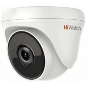 Камера видеонаблюдения аналоговая HIWATCH DS-T233 2.8 мм, белый