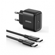 Сетевое зарядное устройство UGREEN USB-C 25W PD Charger + C-C 2M Cable EU CD250 (50581)