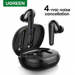 Беспроводные наушники UGREEN WS111 (80651) HiTune T1 True Wireless Earbuds. Цвет: черный