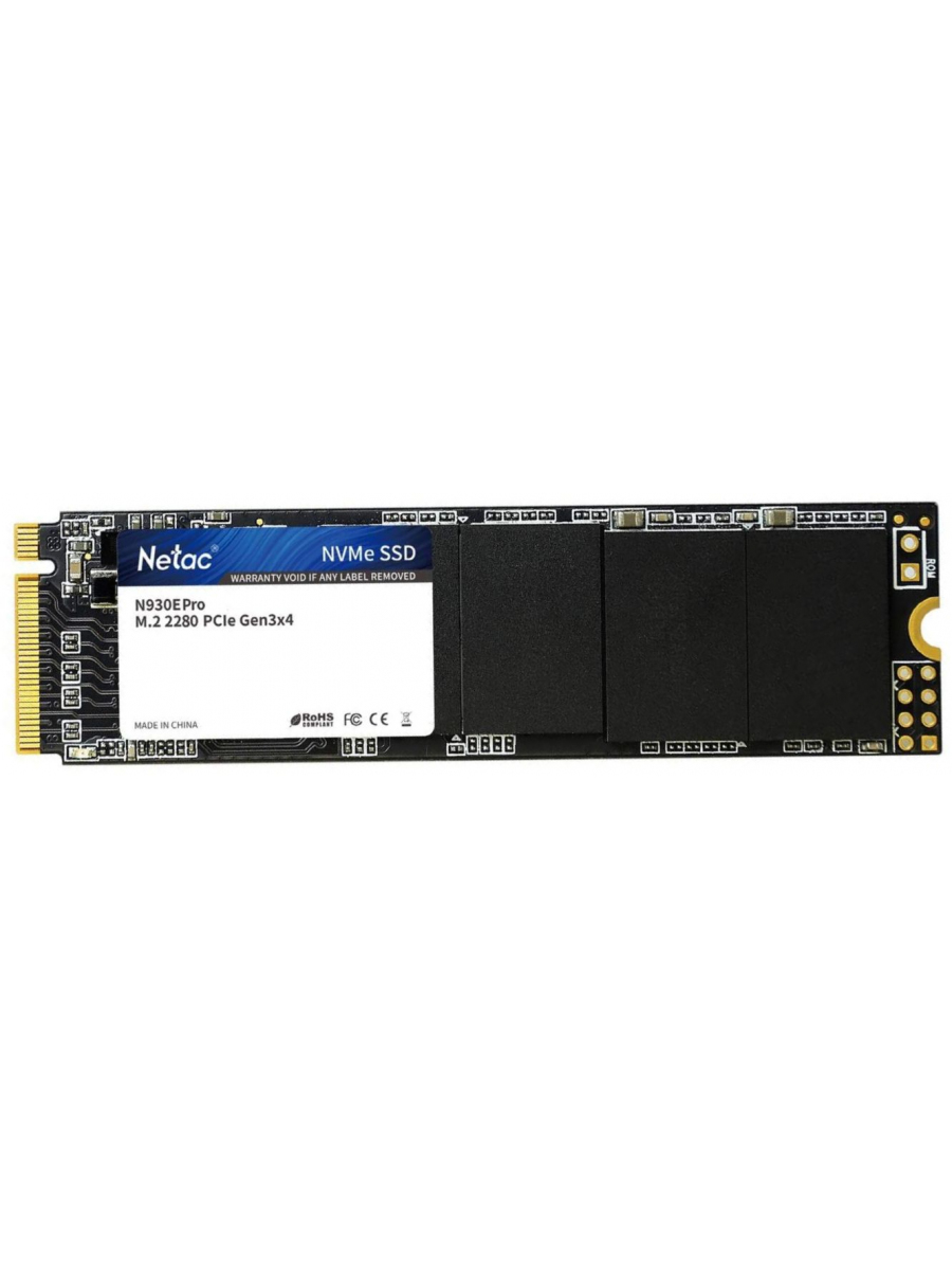 Накопитель SSD Netac PCI-E 3.0 256Gb NT01N930E-256G-E4X N930E Pro M.2 2280