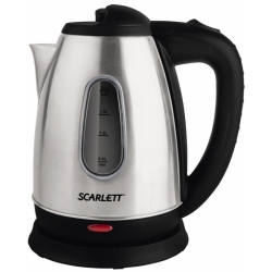 Чайник Scarlett SC-EK21S20 черный/серебристый