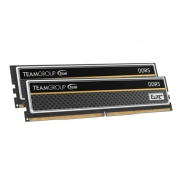 32GB Team Group DDR5 4800 DIMM ELITE PLUS Black Gaming Memory TPBD532G4800HC40DC01 Non-ECC, CL40, 1.1V, Kit (2x16GB), Heat Sink, RTL