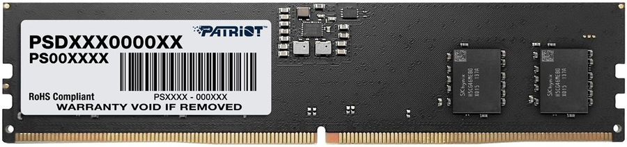 Модуль памяти Patriot DIMM 16GB DDR5-5600 (PSD516G560081)