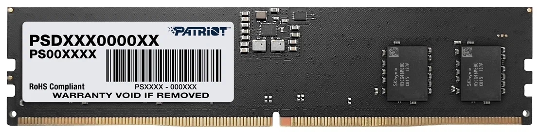 Модуль памяти Patriot DDR5 8Gb 4800MHz (PSD58G480041)