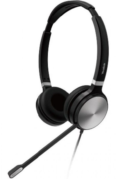 Наушники Yealink Wired Headset черный (UH36 Dual UC)