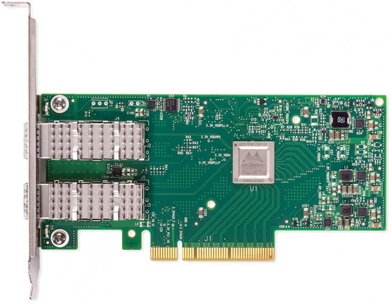 Сетевой адаптер PCIE 10GB DUAL PORT MCX4121A-XCAT MELLANOX